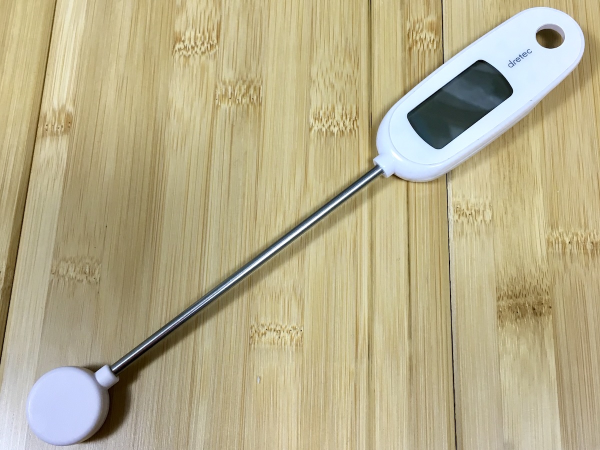 ドリテックのクッキング温度計