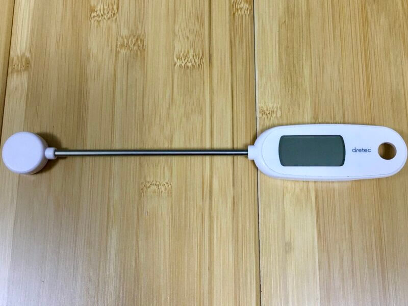 ドリテックのクッキング温度計