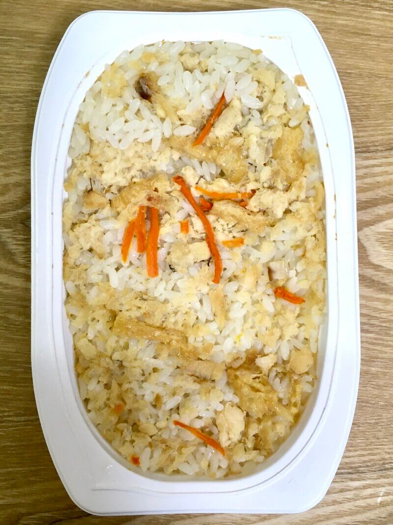 大三島「多々羅しまなみ公園」購入お土産「レトルトパックの鯛めし」の加熱前