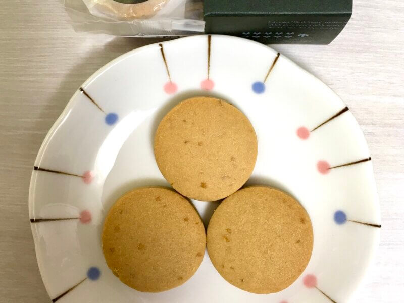 サトナカクッキーの黒糖味