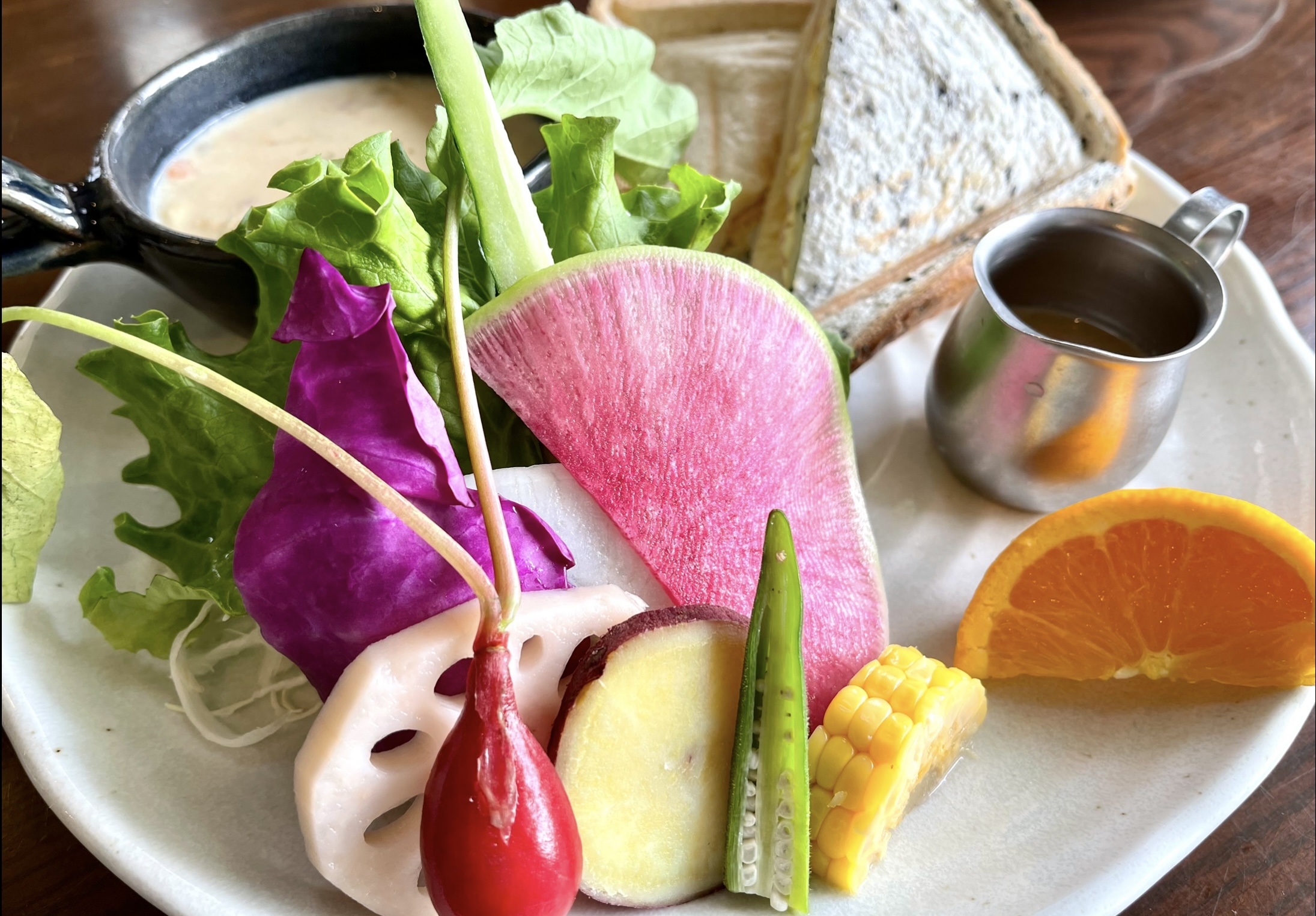 出雲で食べたおしゃれなモーニング