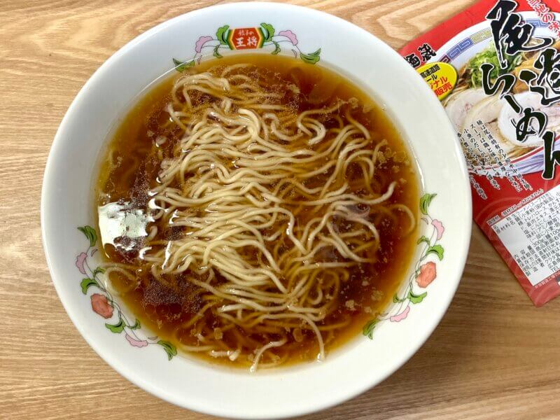 家で作った尾道ラーメン